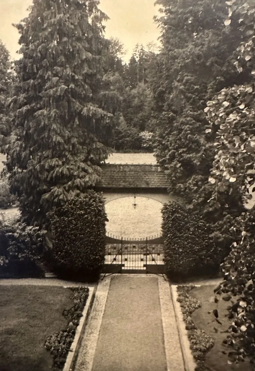 Eingangsbereich der Villa Solina